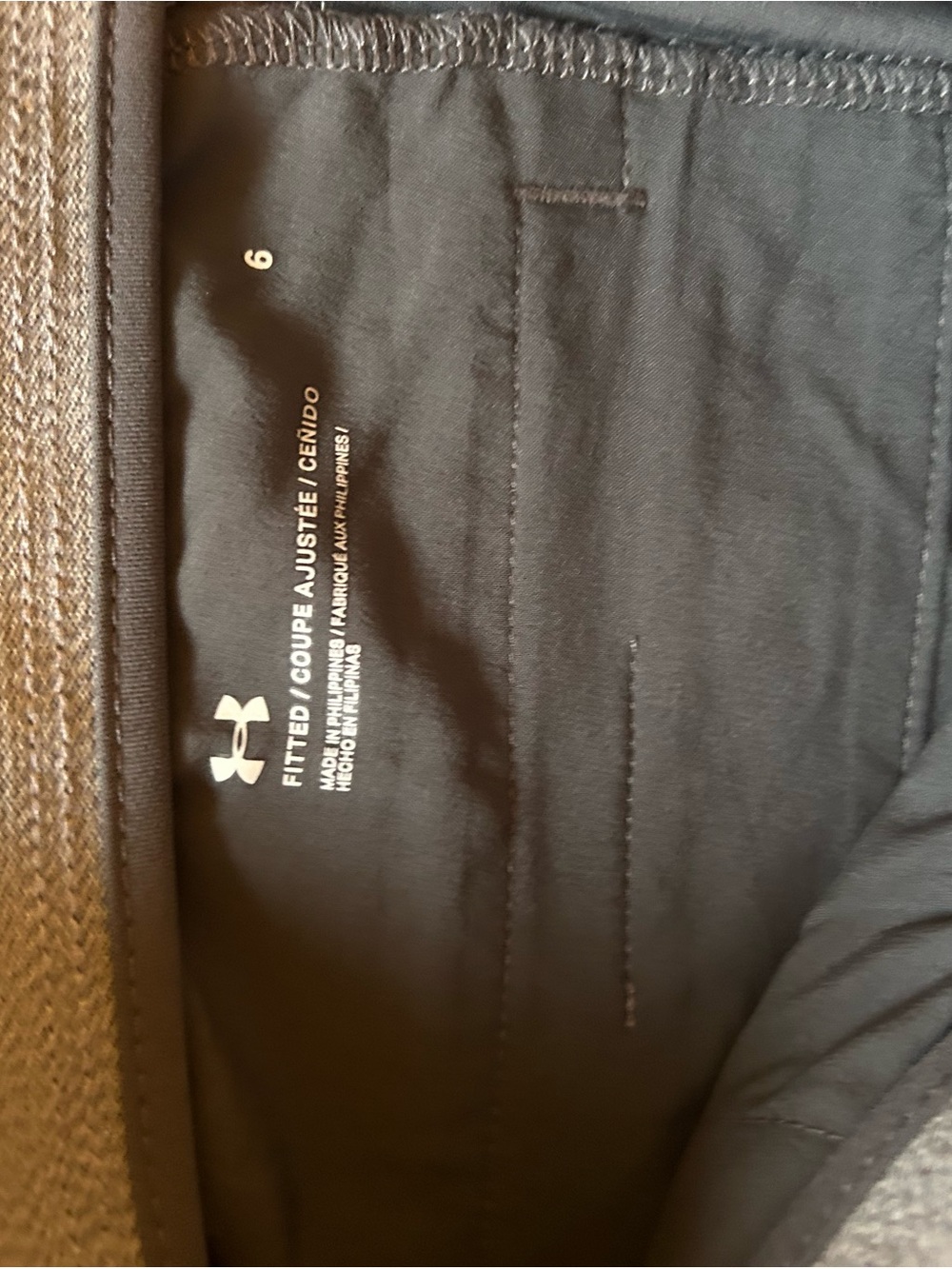 NWT Under Armour Women’s Performance Golf Style Pants - Grey - Picture 4 of 6